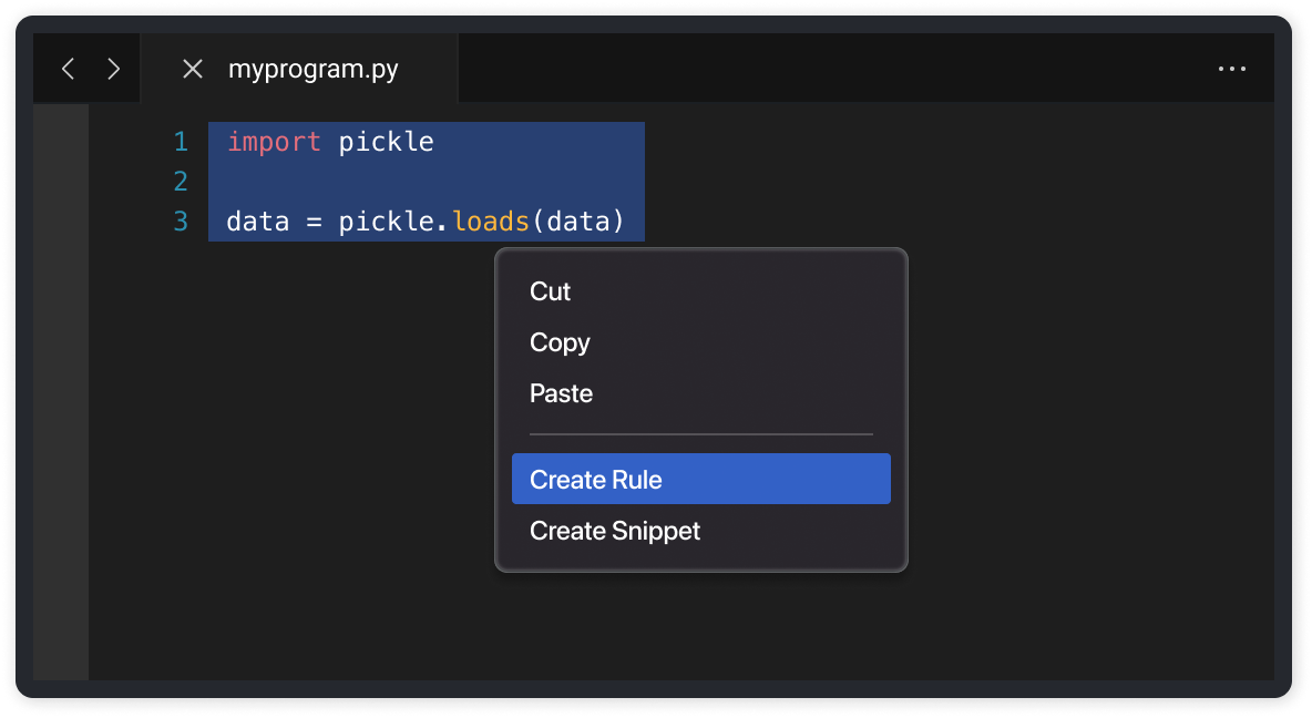 create new static analysis rules