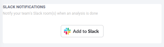 Add Codiga notifications to Slack