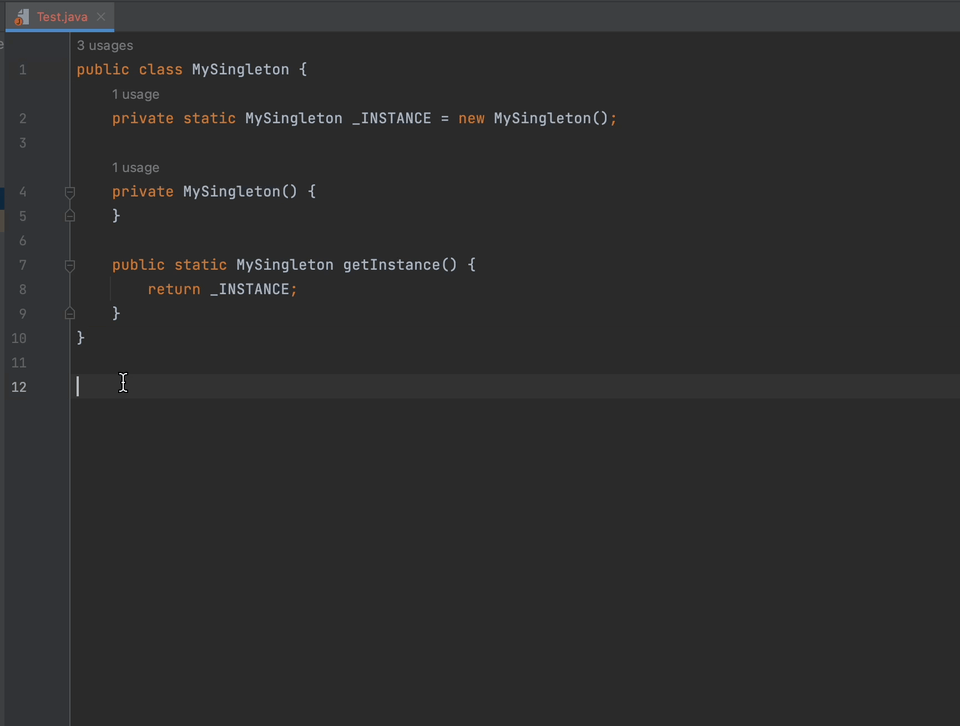 Creating a Code Snippet from IntelliJ