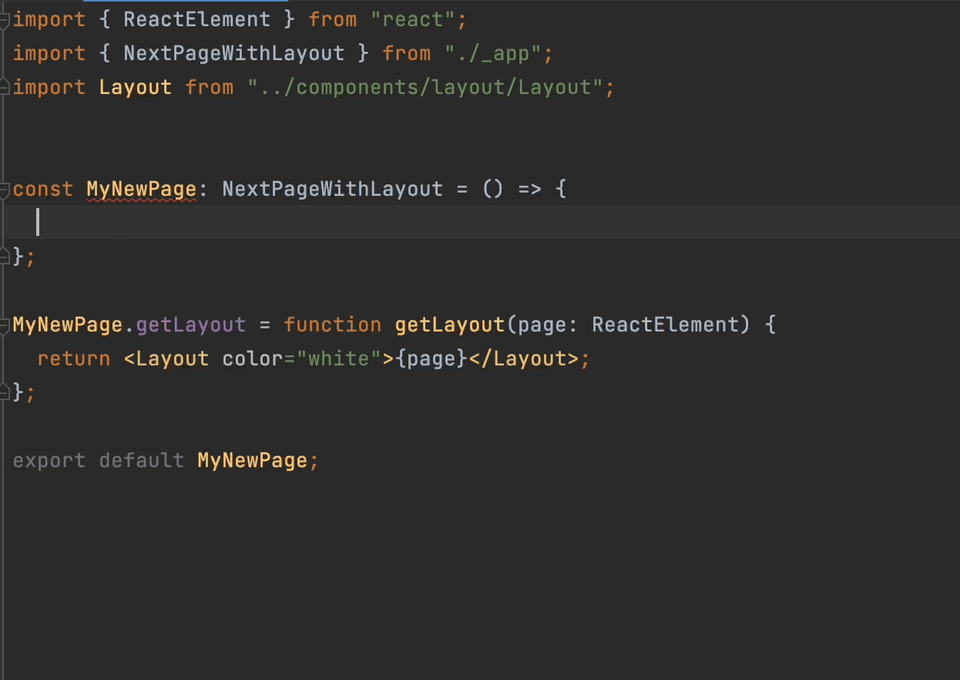 Importing a Code Snippet in WebStorm using a shortcut