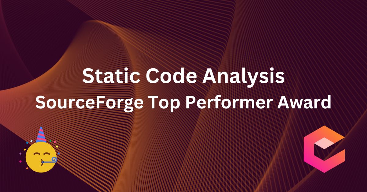 Codiga Wins the Winter 2023 Top Performer Award in Static Code Analysis from SourceForge