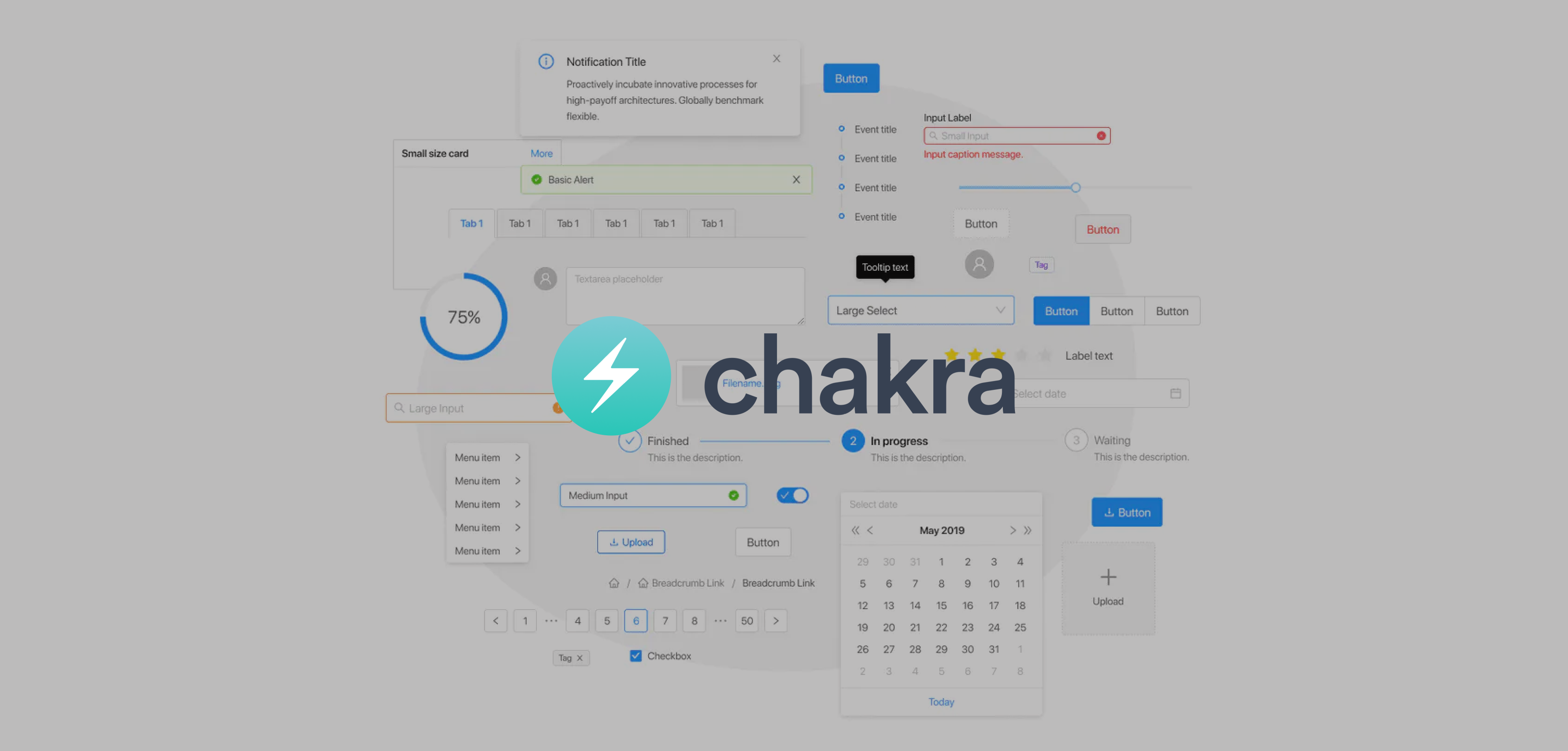 Implementing Advanced Component Library using Chakra UI