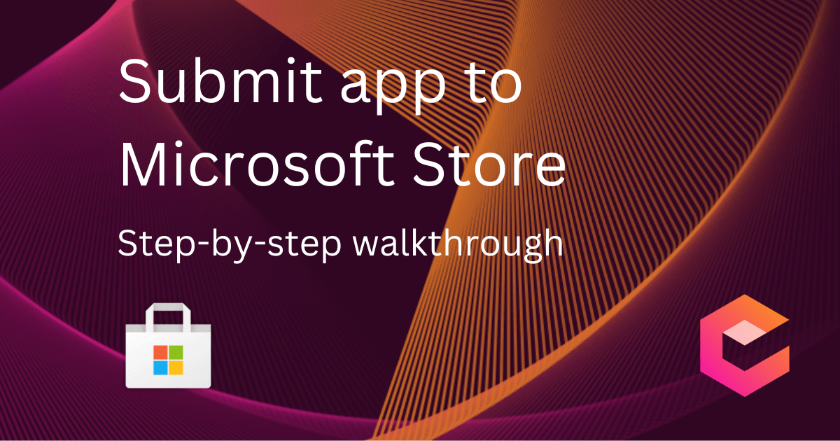 Submit an Electron app to the Microsoft Store