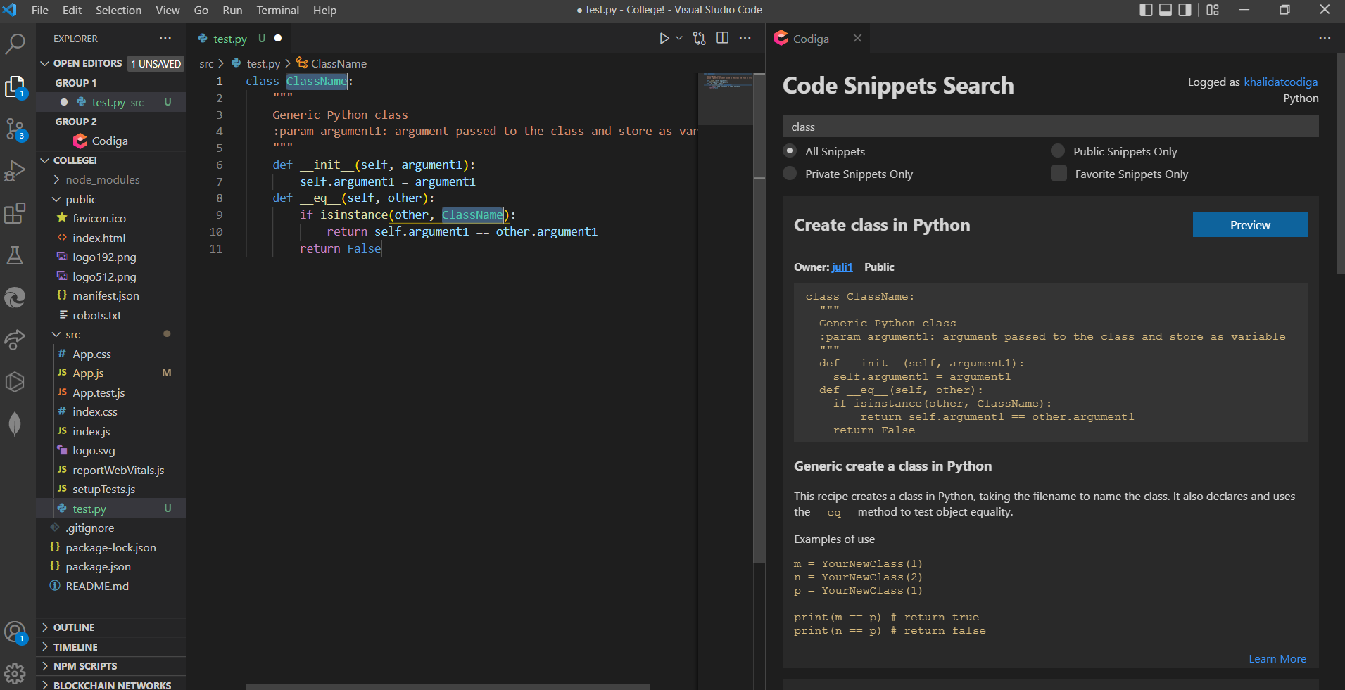 Codiga Updates: VS Code Plugin